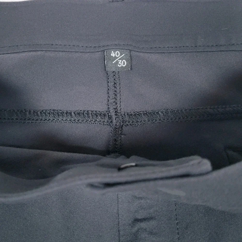 Public Rec Gamechanger Pants Men 40 x 30* Black‎ Nylon Stretch Tapered